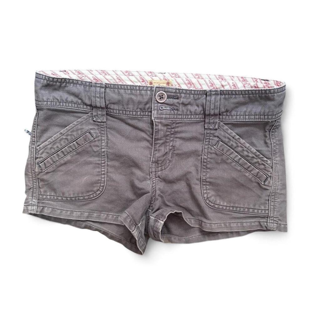 Vintage Y2K Hollister Mini Shorts Women’s Sz 5 Summer Glam Cute Beach